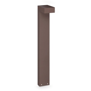 Stalp LED iluminat exterior IP65 SIRIO LED PT1 H80 COFFEE