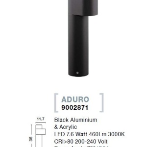 Stalp LED mic pentru iluminat exterior IP64 ADURO 205763 universul-luminii.ro
