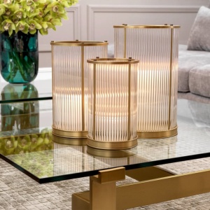 Suport lumanare design LUX Mayson L, alama antic 111641 HZ - Img 6