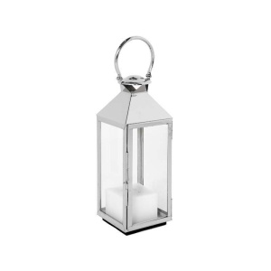 Suport lumanare design LUX Vanini S, nickel 104377 HZ