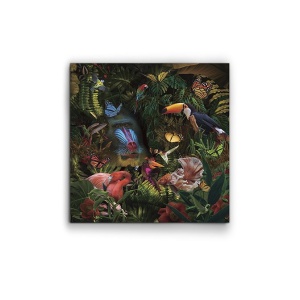 Tablou de perete decorativ Selvatica, 100x100cm - Img 2