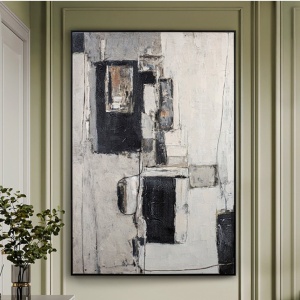 Tablou de perete pictura acrilica Conjetura 123x183cm