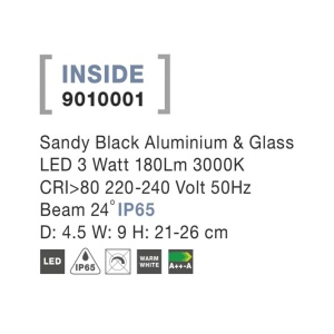 Tarus cu proiector LED iluminat exterior IP65 INSIDE NVL-9010001 79793 universul-luminii.ro