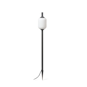 Tarus de iluminat exterior decorativ SAIGON 137/R17 gri/alb