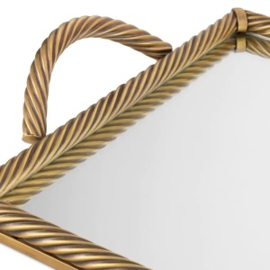 Tava, Obiect decorativ design LUX Salvi Rectangular L - Img 6