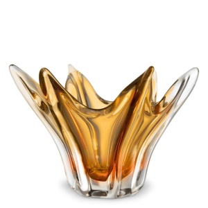 Vaza, Vas decorativ design LUX Sutter, galben