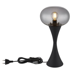 Veioza de masa metal negru LULA 250583 universul-luminii.ro