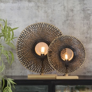 Veioza din bambus KALIMANTAN Small, 44cm 89143 universul-luminii.ro