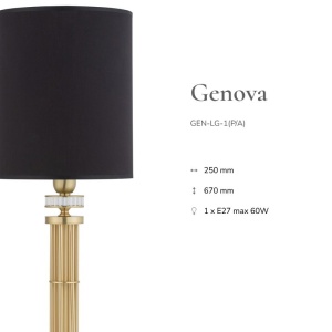 Veioza eleganta design clasic realizata manual Genova 145033 universul-luminii.ro