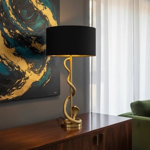 Veioza, Lampa de masa ceramica COBRA 110cm