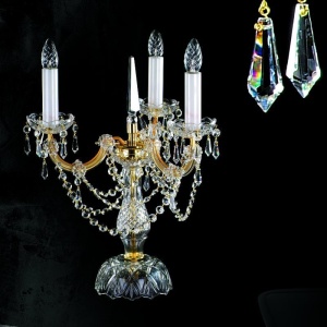 Veioza, lampa de masa Cristal Bohemia Exclusive MARIA TEREZIA 15 TL CE 177413 universul-luminii.ro