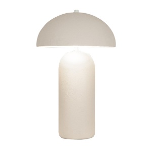 Veioza/Lampa de masa design decorativ Sidney alba