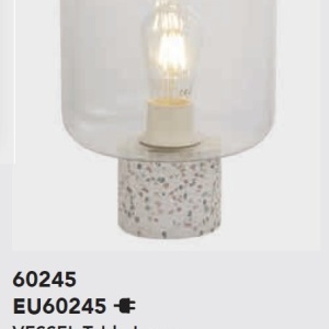 Veioza/Lampa de masa design decorativ Vessel transparent 223053 universul-luminii.ro