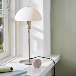 Veioza, lampa de masa design minimalist scandinav Ellen 20 Brushed steel 220803 universul-luminii.ro