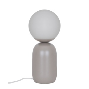 Veioza, lampa de masa design modern Notti maro deschis