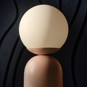 Veioza, lampa de masa design modern Notti roz - Img 9