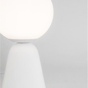 Veioza, lampa de masa design modern ZERO gips alb NVL-9577011 94833 universul-luminii.ro