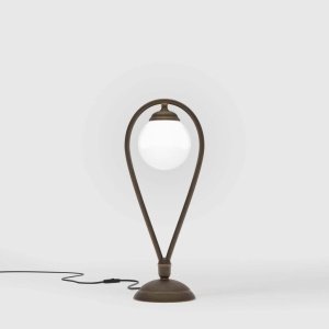 Veioza, Lampa de masa din alama in forma de lacrima Iside - Img 2