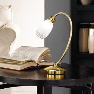 Veioza / Lampa de masa eleganta Carla LA 4-1062/1 MS OR