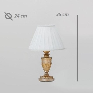 Veioza, lampa de masa FIRENZE TL1 ORO 46003 universul-luminii.ro