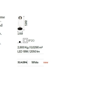 Veioza/Lampa de masa LED design modern Lumiere tl 143053 universul-luminii.ro
