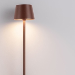 Veioza/Lampa de masa LED portabila exterior IP54 DECK maro 160533 universul-luminii.ro