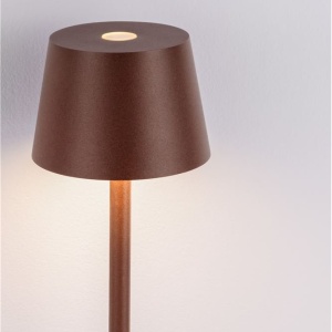 Veioza/Lampa de masa LED portabila exterior IP54 DECK maro 238413 universul-luminii.ro