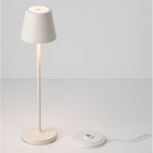 Veioza/Lampa de masa LED portabila exterior IP54 PETIT bej 238423 universul-luminii.ro