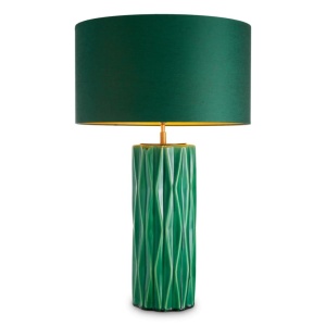 Veioza, Lampa de masa LUX, Ceramica, Verde, Amarello 69313 universul-luminii.ro