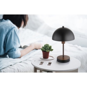 Veioza/Lampa de masa moderna ATOMA I negru - Img 2