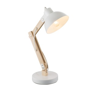 Veioza / Lampa de masa moderna Tongariro alba 21502 GL