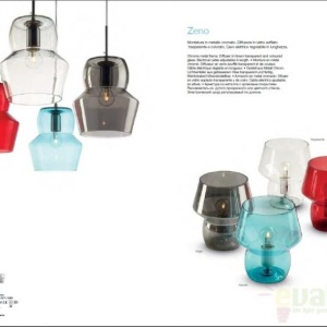 Veioza, lampa de masa moderna Zeno TL1 Rosu 088884 58253 universul-luminii.ro