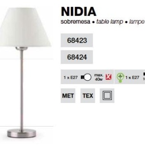 Veioza, lampa de masa Nidia 68423 51343 universul-luminii.ro