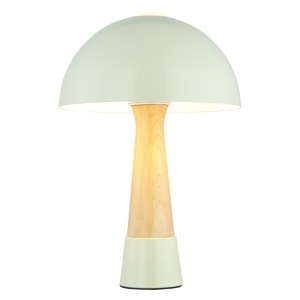 Veioza/Lampa de masa stil nordic PAULIN verde 621253 universul-luminii.ro