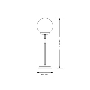 Veioza moderna realizata manual Ultimo 94543 universul-luminii.ro