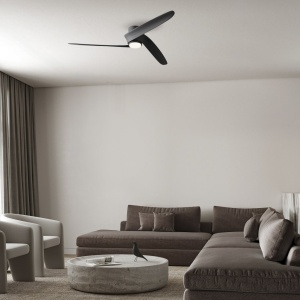 Ventilator smart Bluetooth si telecomanda GROENLAND M negru