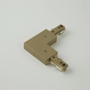 Accesoriu, Conector L pentru sina Track Project Collection auriu