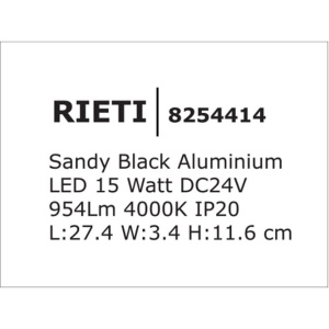 Accesoriu, Modul de iluminat pentru sina magnetica Buxton, Loop sau Sign, RIETI 80474 universul-luminii.ro