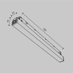 Accesoriu, Sursa de alimentare incastrata pentru sinele magnetice Exility 200W - Img 3