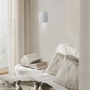 Aplica ambientala decorativa Ghips, AMMOS alba 169054 universul-luminii.ro