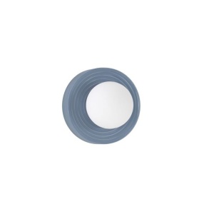 Aplica baie protectie IP44, Portelan blue gri, ORBIQUE 16cm 245024 universul-luminii.ro