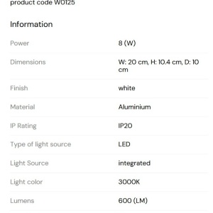 Aplica cu 2 spoturi LED Goal II, alb 169124 universul-luminii.ro