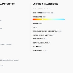 Aplica cu reader LED directionabil stil minimalist CRONOS aluminiu - Img 4