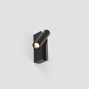 Aplica cu reader LED directionabil stil minimalist CRONOS negru - Img 6