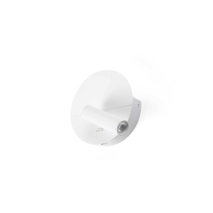 Aplica cu reader LED minimalista cu USB charger DUAS White 201404 universul-luminii.ro