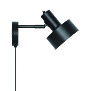 Aplica cu spot directionabil design nordic Matis negru 244144 universul-luminii.ro