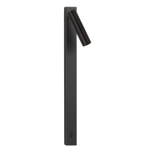 Aplica cu Spot LED directionabil moderna TONDO negru, NVL-9540274