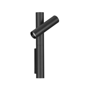 Aplica cu spot LED directionabil stil minimalist ARCO negru