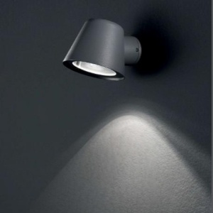 Aplica de exterior cu protectie IP43 GAS AP1 NERO 020228 66934 universul-luminii.ro