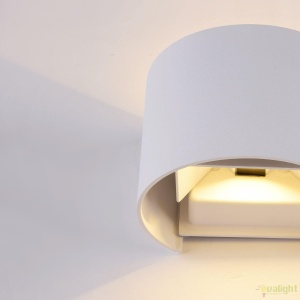 Aplica de exterior cu protectie IP54, Fulton alb MYO573WL-L6W 57564 universul-luminii.ro